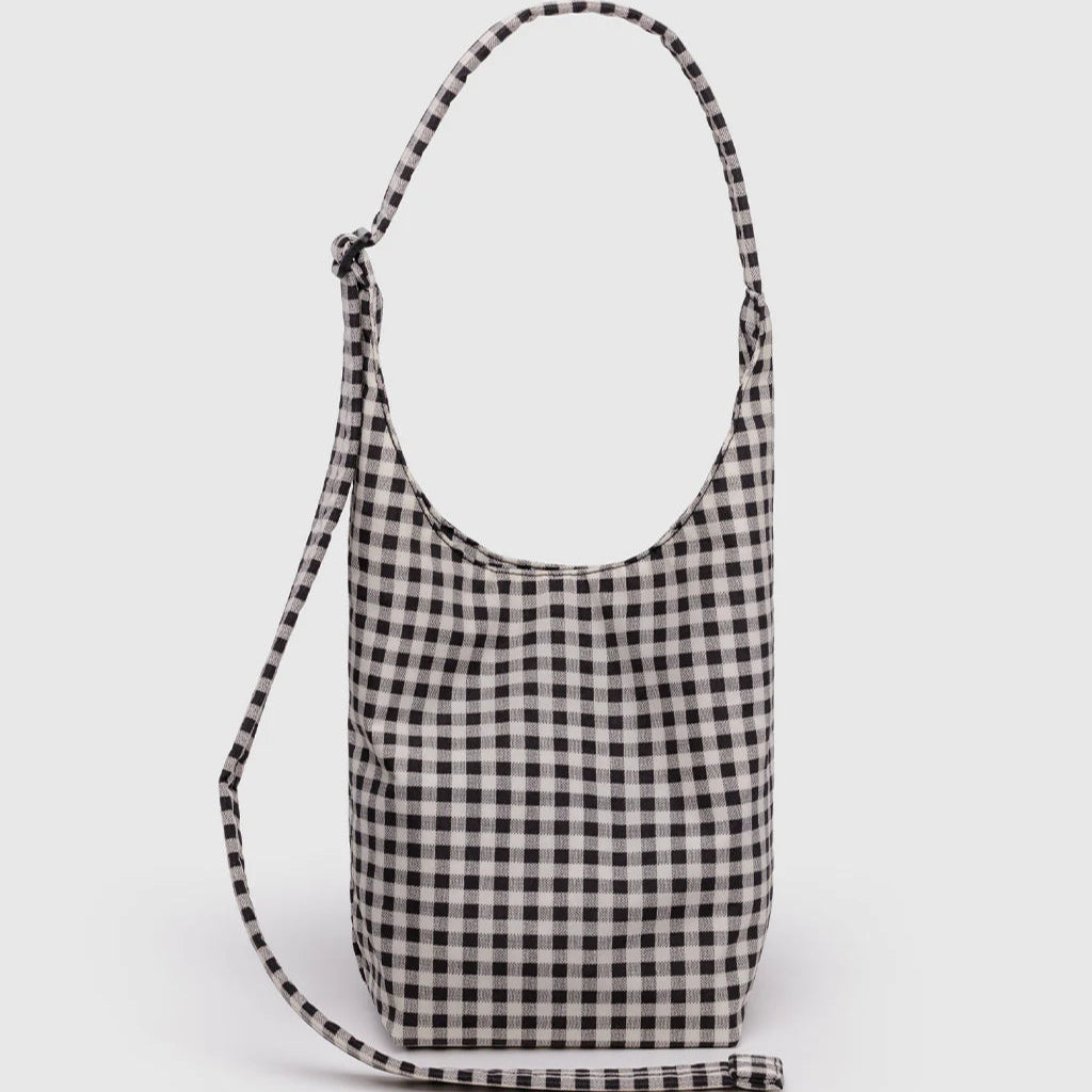 Baggu Sling Bag by Baggu in Black and White Gingham at Golden Rule Gallery