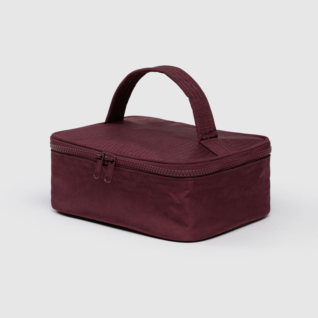 Baggu Small Cosmetic Case Mahogany Brown at Golden Rule Gallery