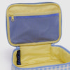 Baggu Small Cosmetic Case in Gingham Blue and Yellow at Golden Rule Gallery
