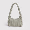 Baggu Small Nylon Meringue Bag Sage Stripe