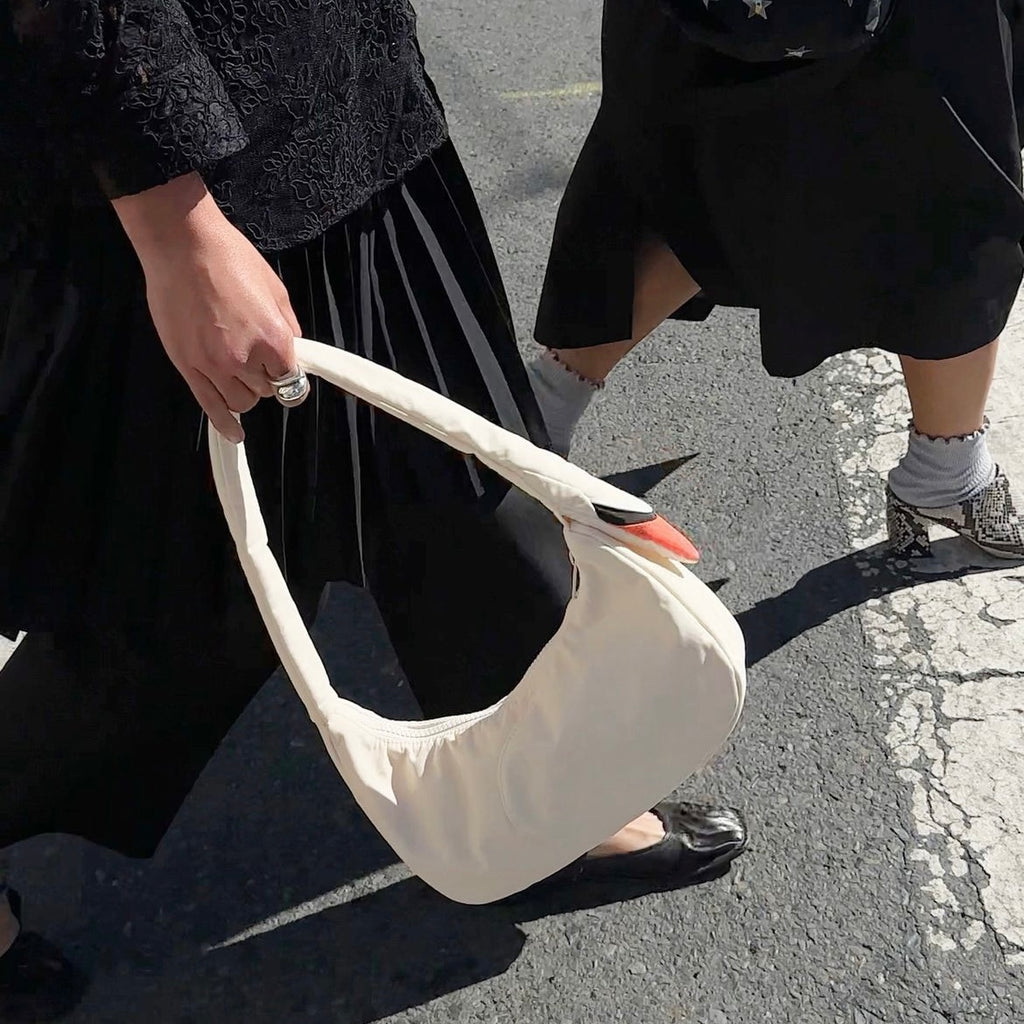 Nylon Baggu Swan Bag in Excelsior, Minnesota