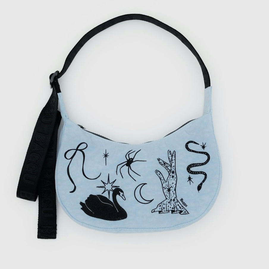 Ballet Icons Small Nylon Crescent Bag By Baggu at Golden Rule Gallery