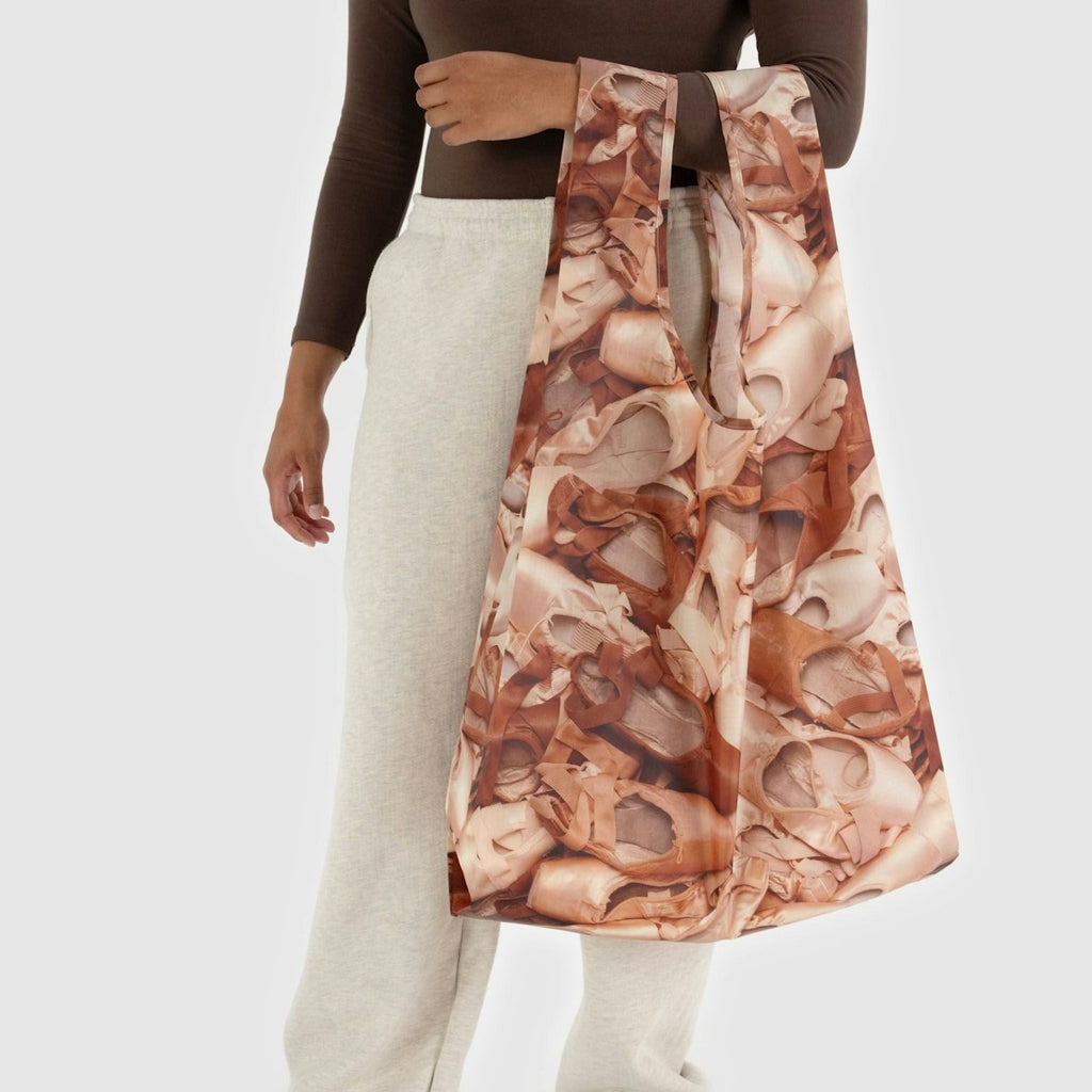 Ballet Slippers Baggu Big Reusable Tote Bag at Golden Rule