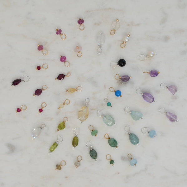 Birthstone Charms at Golden Rule Gallery