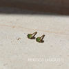 August Birthstone Green Peridot Dainty Earrings