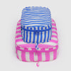 Blue and Pink Striped Baggu Packing Cube Set at Golden Rule Gallery