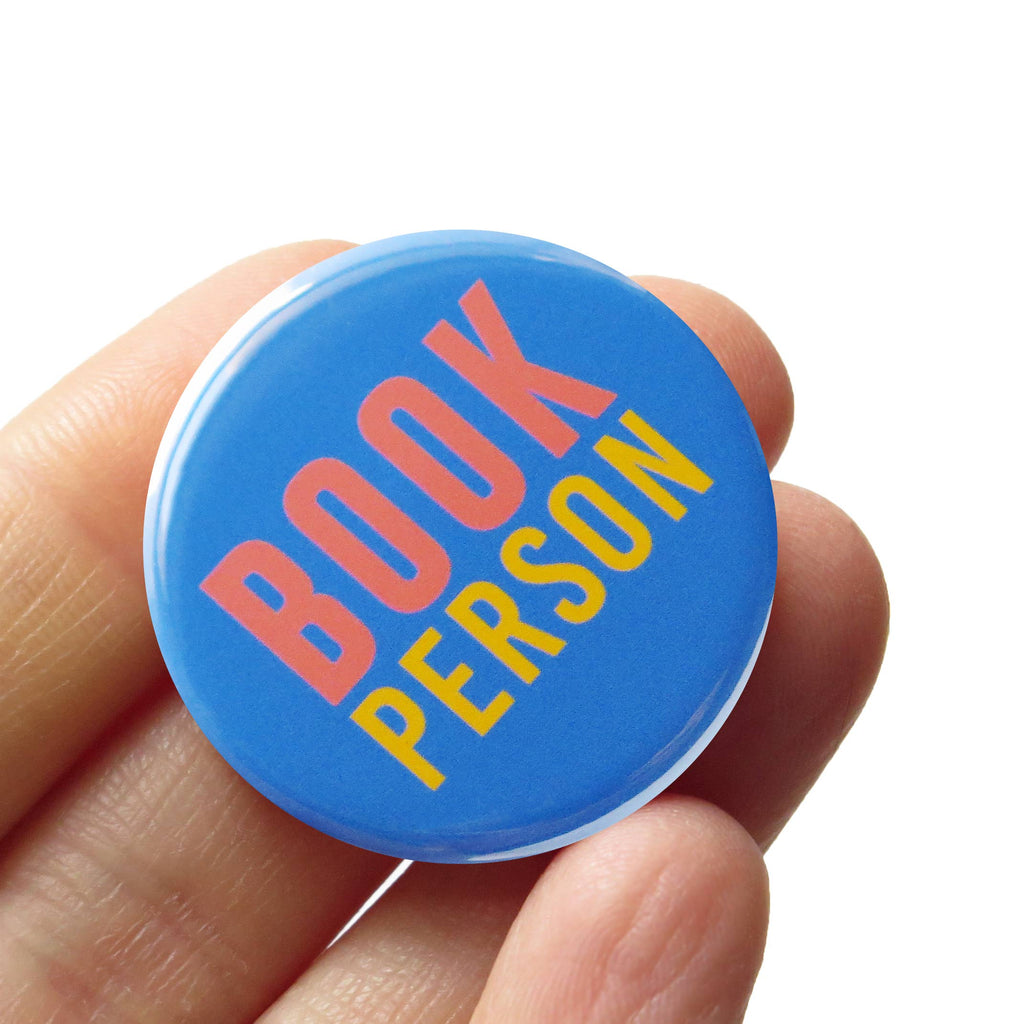 Book Person Social Alert Buttons by Word for Word at Golden Rule Gallery