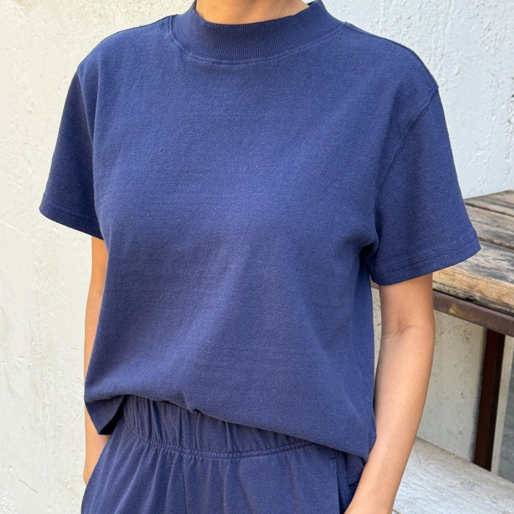 Boxy Tee Le Bon Shoppe in Blue at Golden Rule Gallery