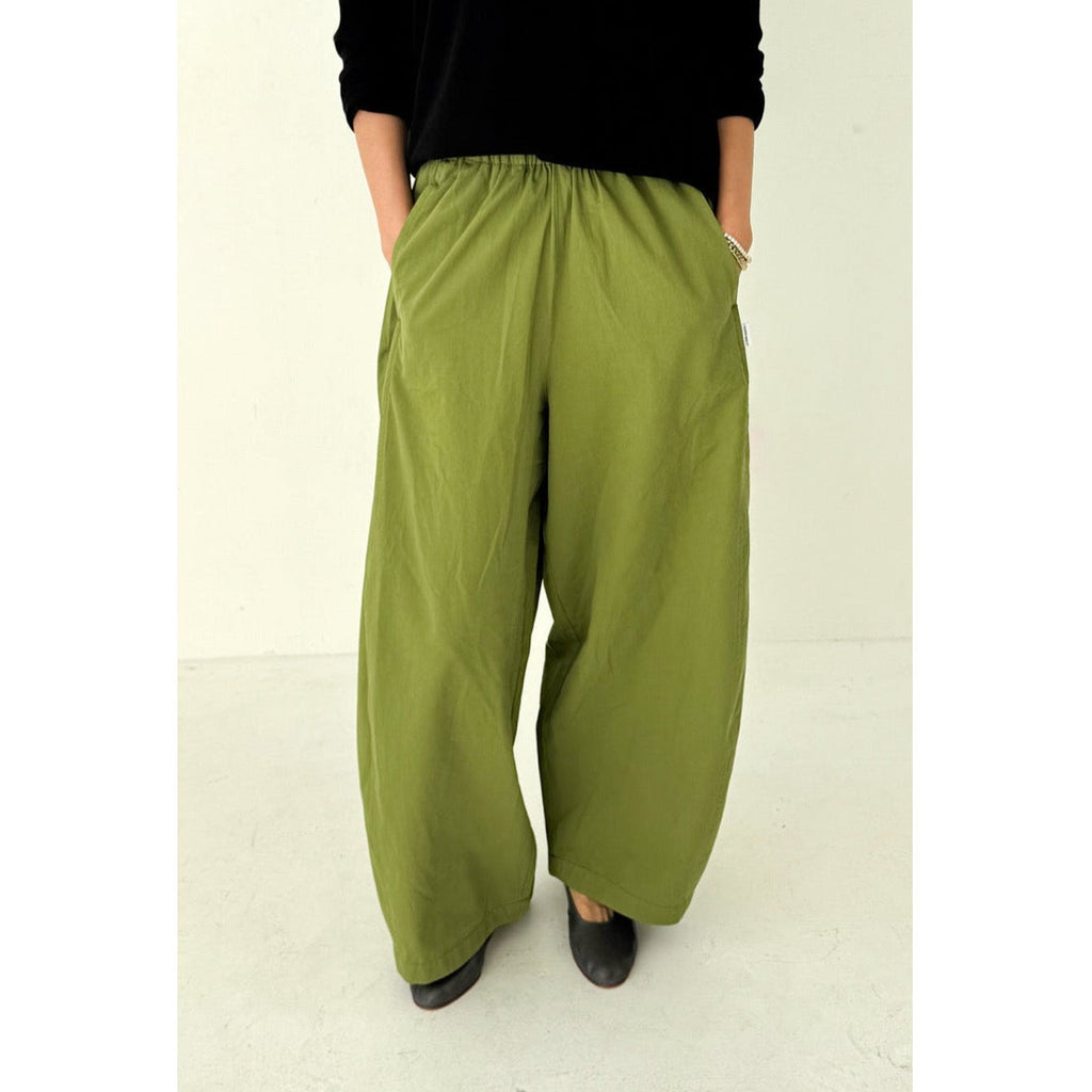Artichoke Bright Green Wide Leg Pants at Golden Rule Gallery