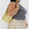 Butter Yellow Baggu Nylon Sling Bag at Golden Rule Gallery