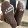 Le Bon Shoppe Brown Winter Socks