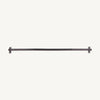 Minimalist Black Iron Towel Rack