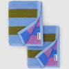 Cabana Stripe Hand Towels By Baggu at Golden Rule Gallery