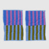 Cabana Striped Towels for Bathroom by Baggu at Golden Rule Gallery