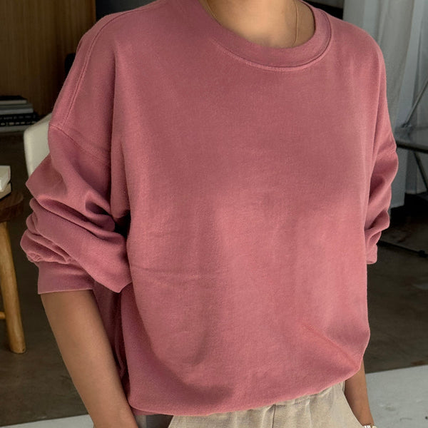 Cali Jersey Sweatshirt in Clay