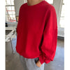 Cali Jersey Sweatshirt in Chili Red at Golden Rule