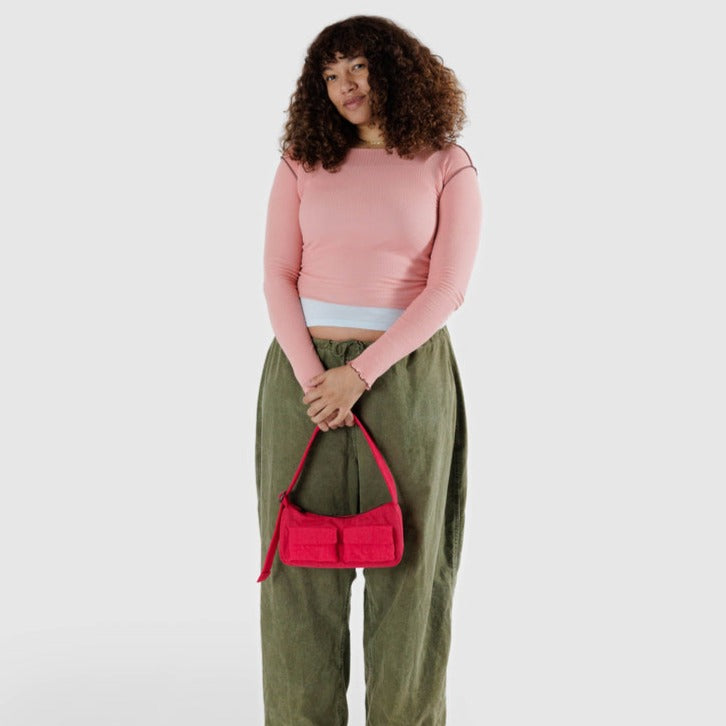 Candy Apple Baggu Cargo Mini Shoulder Bag at Golden Rule Gallery