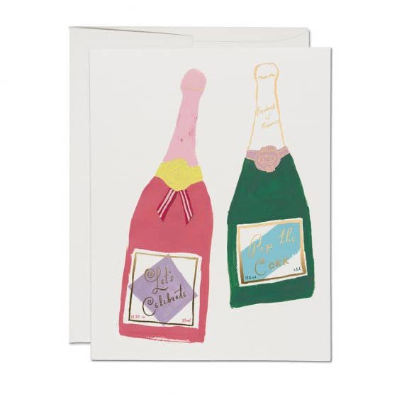 Champagne Congratulations Greeting Card