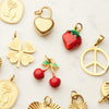 Gold Fruit Pendants for Necklaces