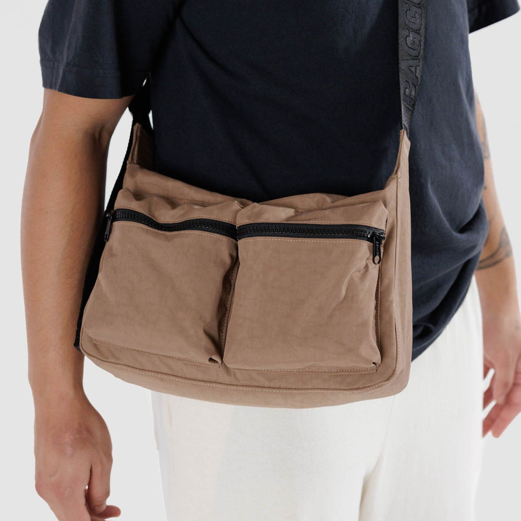 Cocoa Baggu Medium Cargo Crossbody at Golden Rule Gallery