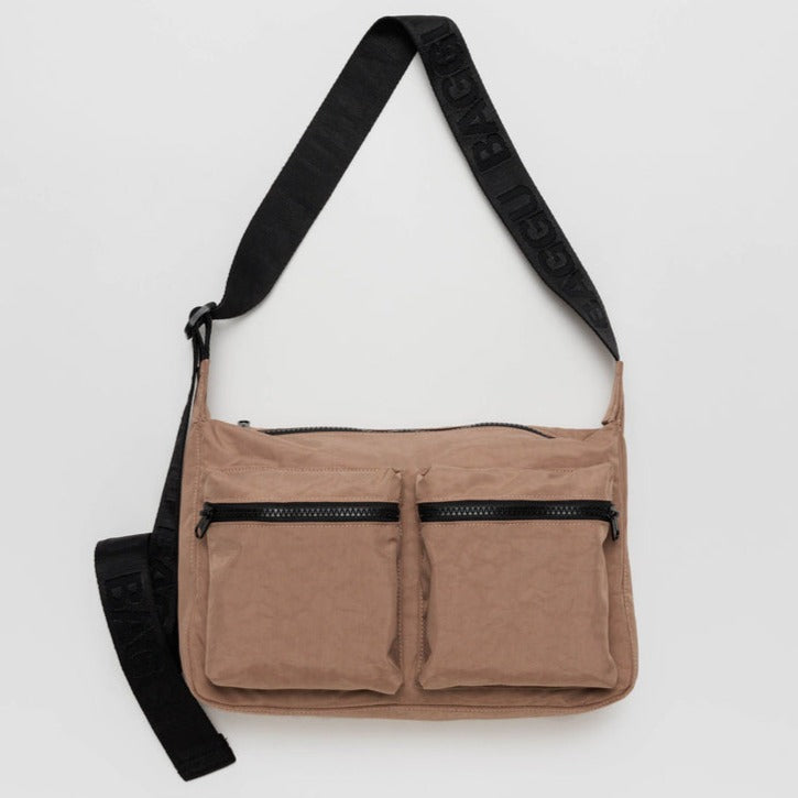 Cocoa Brown Baggu Cargo Bag at Golden Rule Gallery