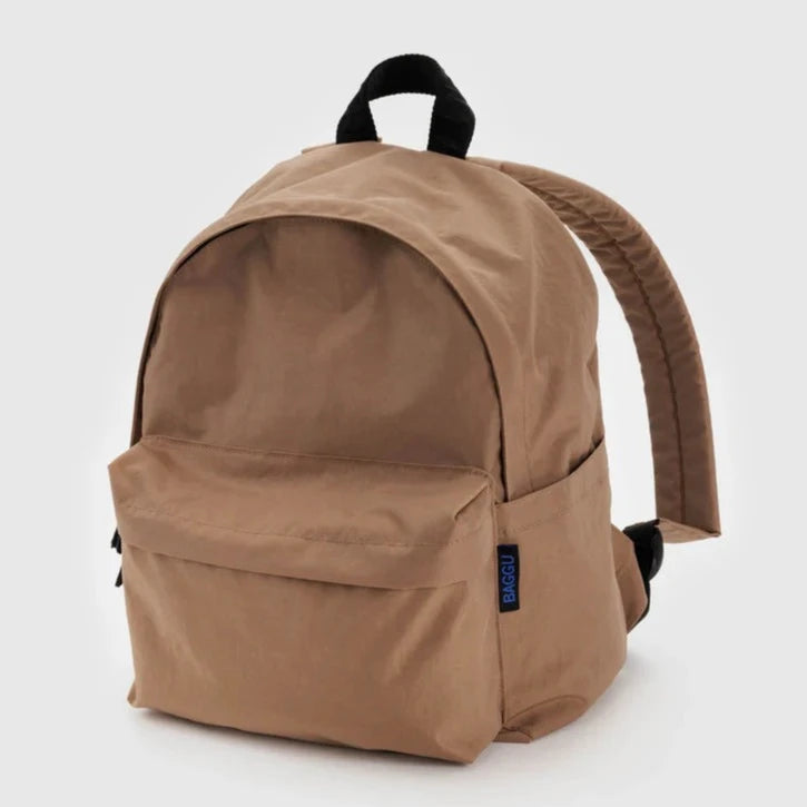 Cocoa Baggu Medium Nylon Backpack At Golden Rule Gallery, MN