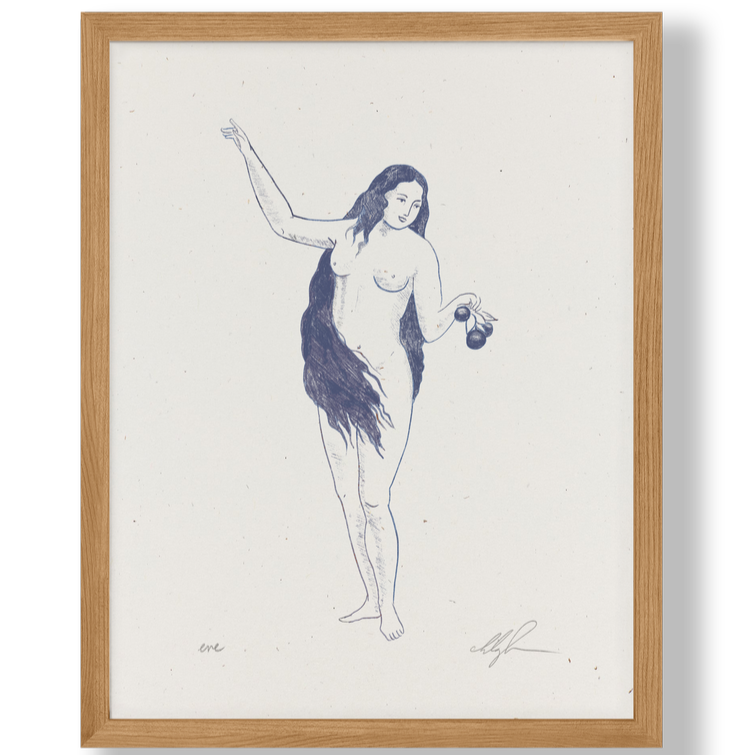 Cocoshalom "Eve" Feminine Form Art Print