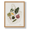 Cocoshalom "Farmers Market" Art Print at Golden Rule Gallery in Excelsior, Minnesota