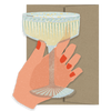 Coupe Chin-Chin Die Cut Card