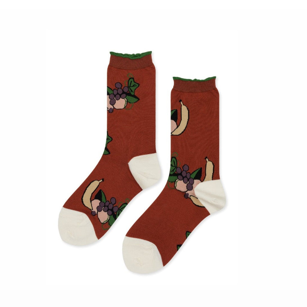 Cozy Wool-Blend Crew Socks Hansel from Basel at Golden Rule Gallery