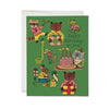 Critter Animals Birthday Card Designed by Richard Scarry