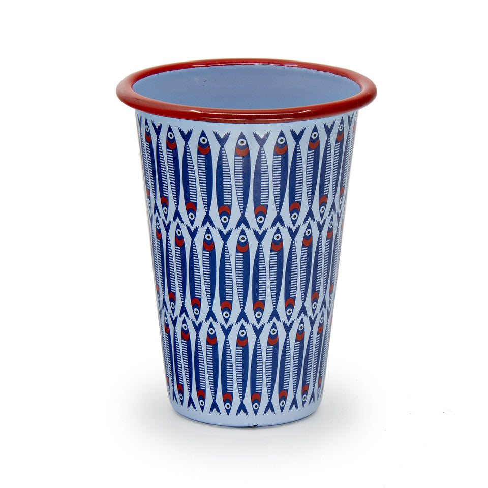 Crow Canyon Anchovies Enamelware Tumbler