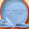 Blue and Red Crow Canyon Home x The Get Out Red and Blue Enamelware