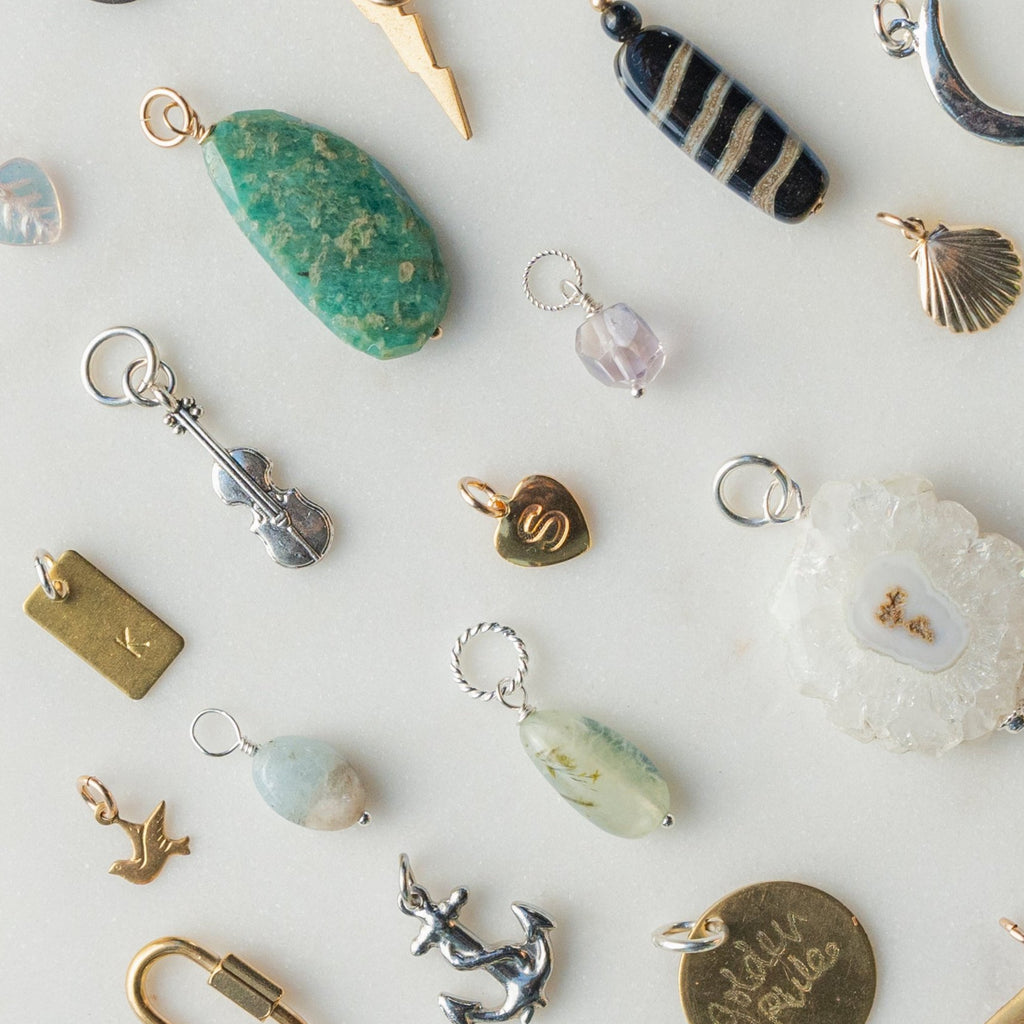 Array of Handmade Charms and Pendants