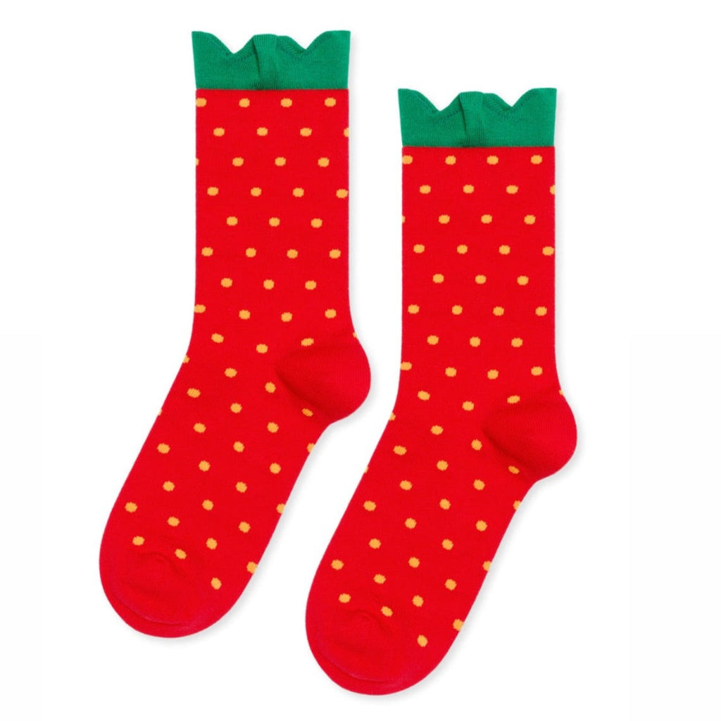 Strawberry Crew Socks