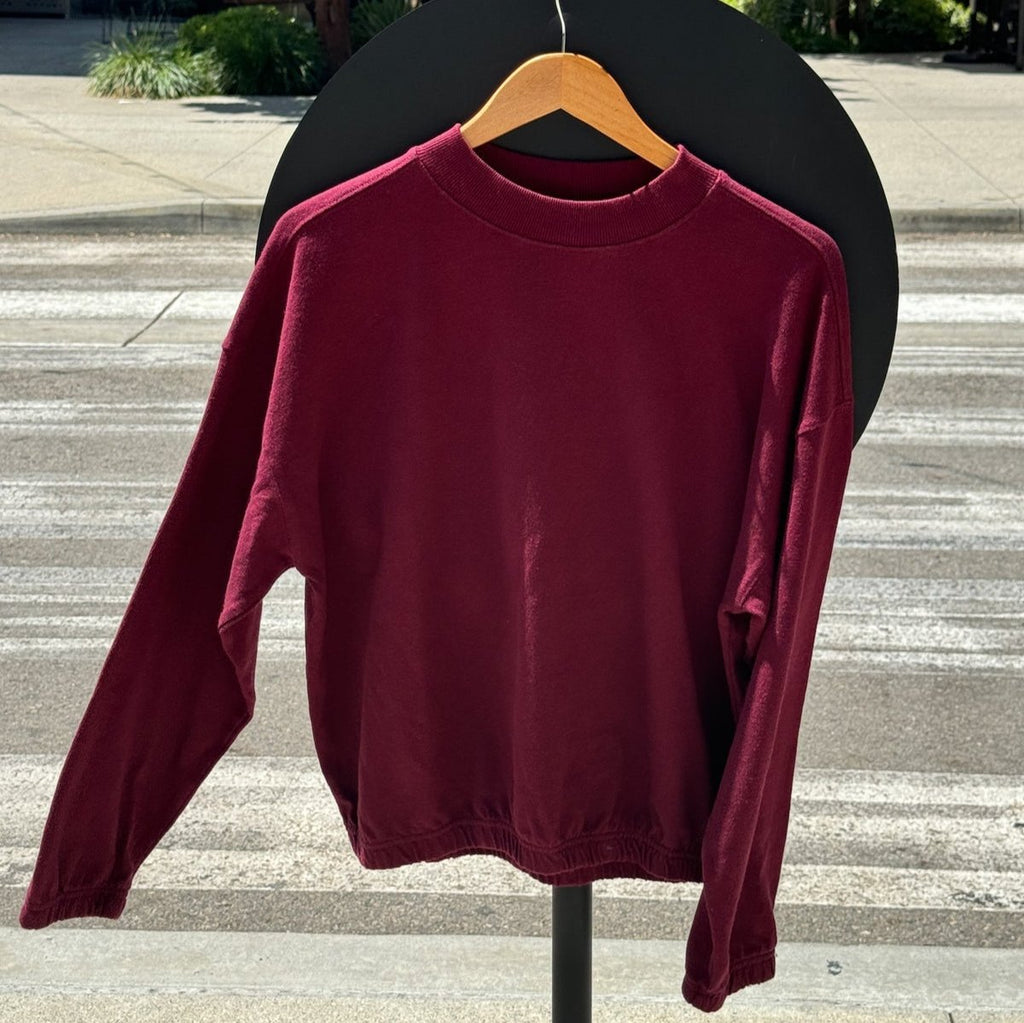 Le Bon Shoppe Daisy Long Sleeve in Cabernet