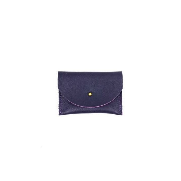 Primecut Grape Leather Cardholder