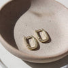 Diana Gold Hoop Earrings