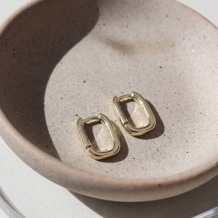 Diana Gold Hoop Earrings