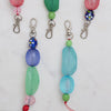 Colorful Beaded Handmade Bag  Charms
