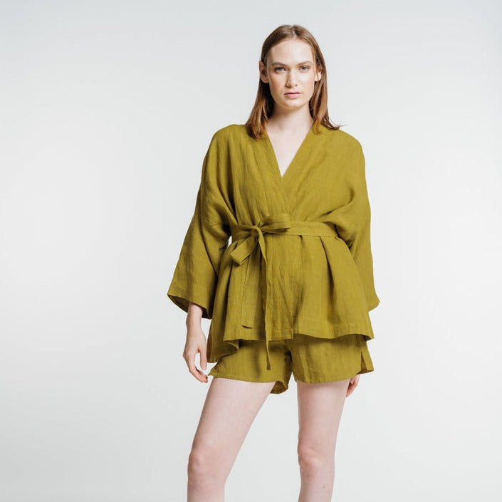 Golden Rule Gallery Georgia Wrap Top by Laude the Label