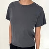 Dark Ash Noel Tee Made of 100% Cotton on Model