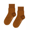 Dark Ochre Trouser Socks by Hansel from Basel Golden Rule Gallery