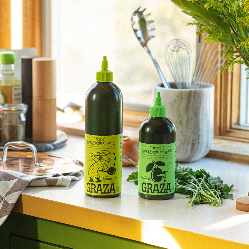 Drizzle and Sizzle Graza Olive Oils at Golden Rule Gallery in Minnesota