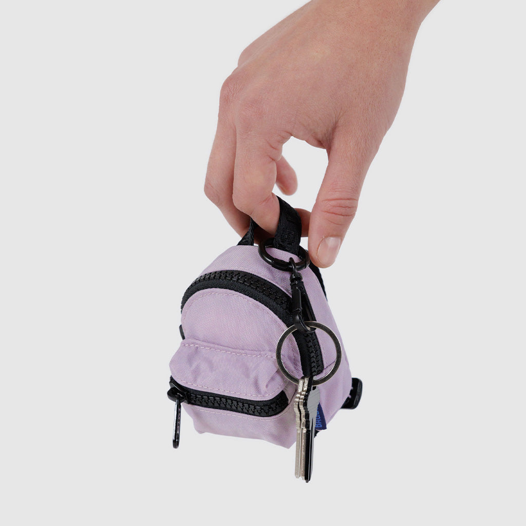 Dusty Pink Baggu Backpack Charm at Golden Rule Gallery
