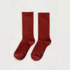 Red Wool Camper Socks by Le Bon Shoppe