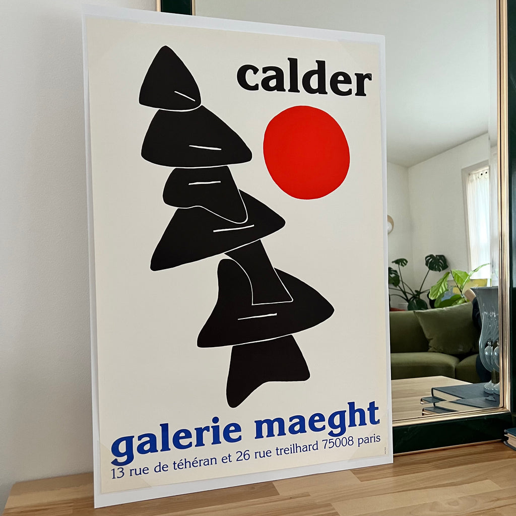 Vintage Alexander Calder French Art Poster