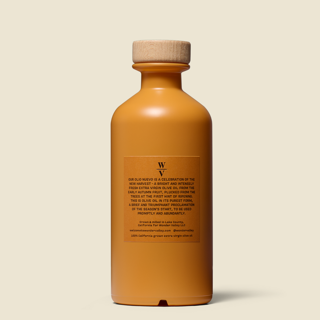 California Made Wonder Valley Olio Nuevo Olive Oil