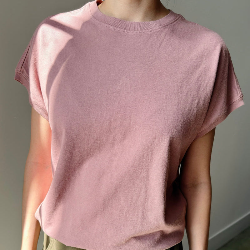 Ease Tee in Rose Tea by Le Bon Shoppe