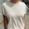 Ease Tee in Rice White by Le Bon Shoppe at Golden Rule Gallery